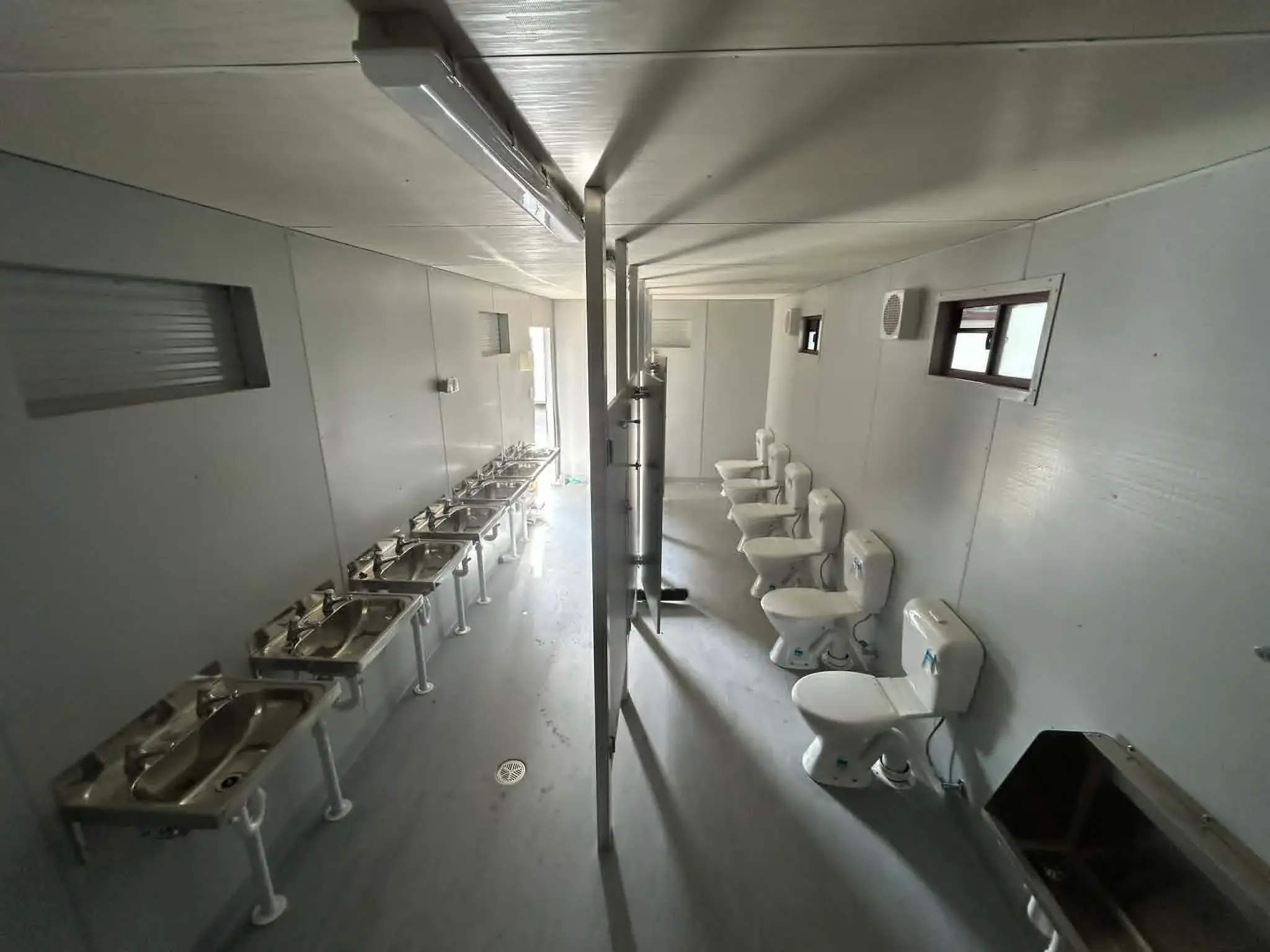 On-site amenities plumbing
